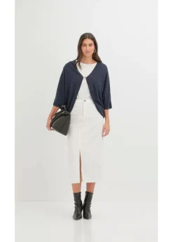 New Chaqueta de punto fino de algodón puro Mujer Jerséis|Novedades