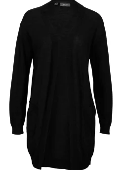 New Chaqueta de punto fino de algodón Mujer Básicos|Jerséis