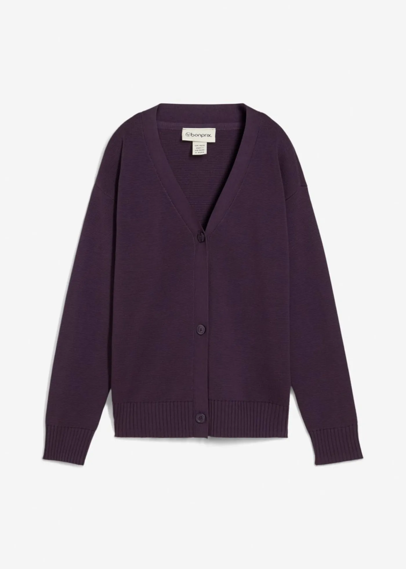 Clearance Chaqueta de punto fino Milano de canalé Mujer Básicos|Jerséis