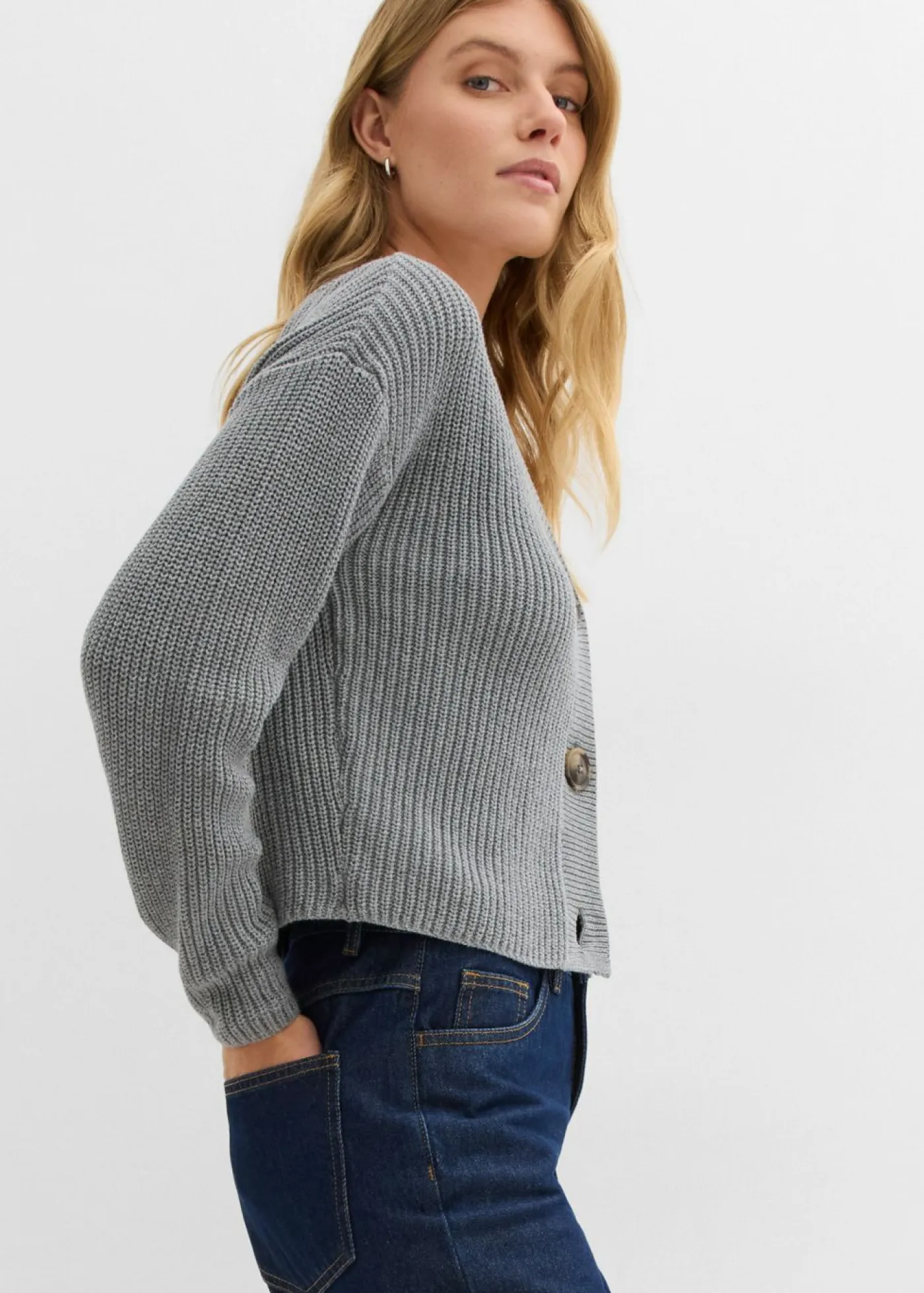 Discount Chaqueta de punto grueso de algodón puro Mujer Jerséis|Ropa De Punto