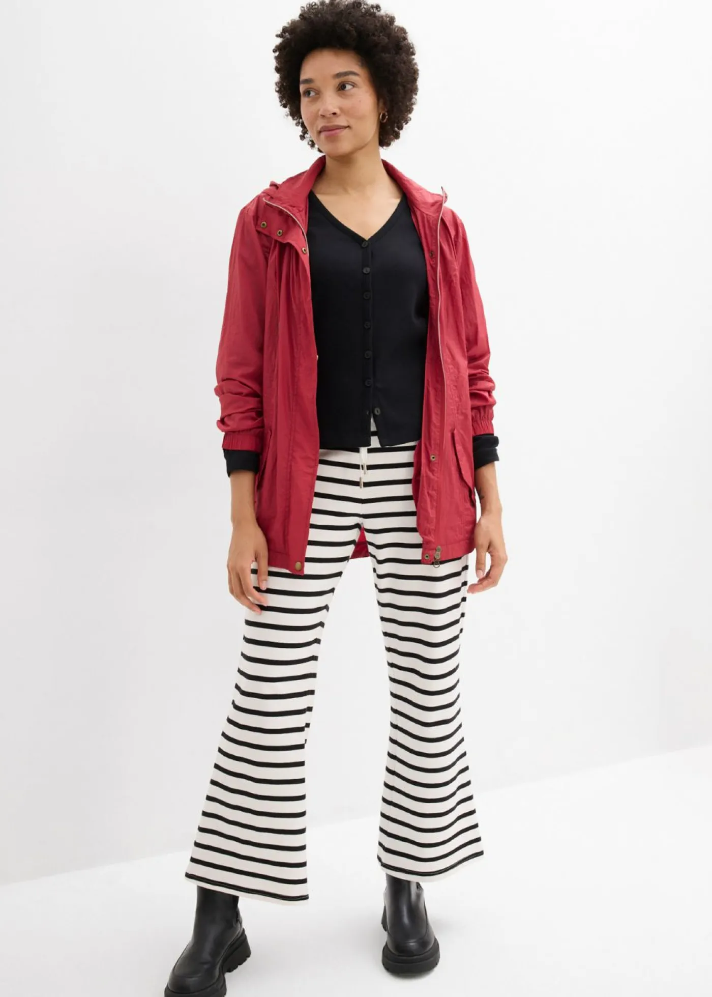 Best Chaqueta de punto grueso de algodón orgánico puro Mujer Básicos|Camisetas