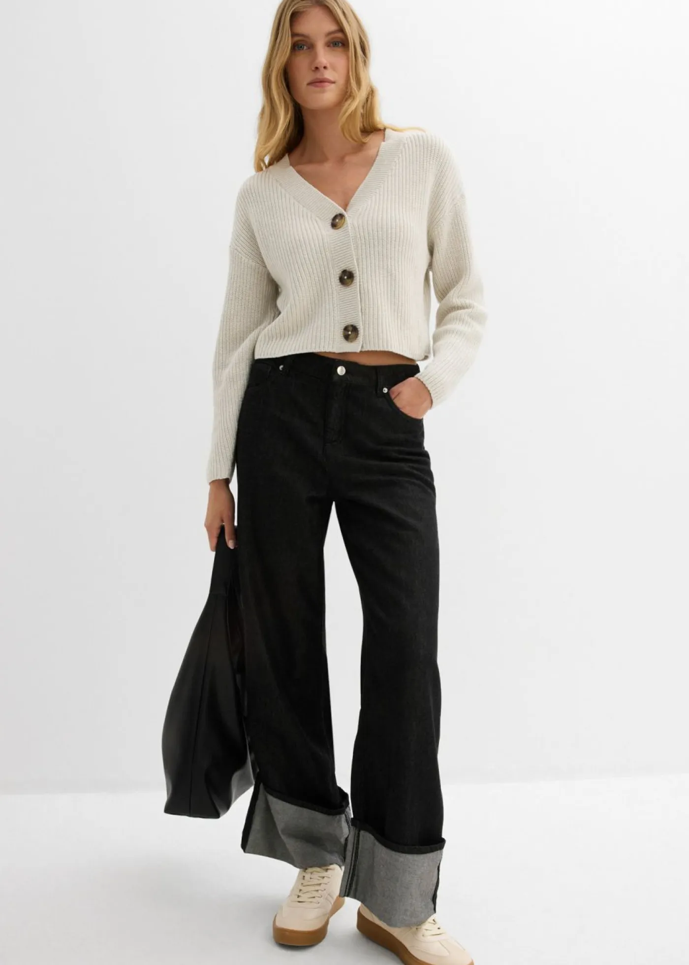 Best Chaqueta de punto grueso de algodón puro Mujer Jerséis|Ropa De Punto