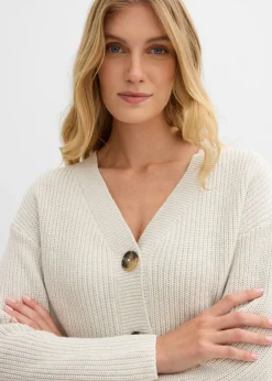 Best Chaqueta de punto grueso de algodón puro Mujer Jerséis|Ropa De Punto