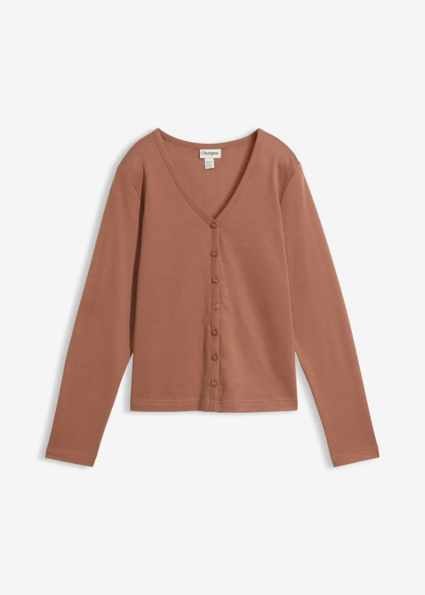 Best Chaqueta de punto grueso de algodón orgánico puro Mujer Básicos|Camisetas
