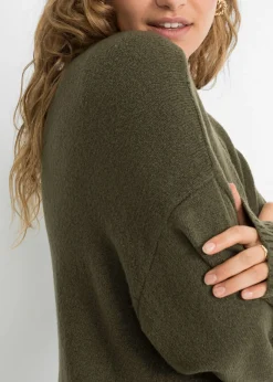 Sale Chaqueta de punto holgada de largo midi Mujer Jerséis|Ropa De Punto