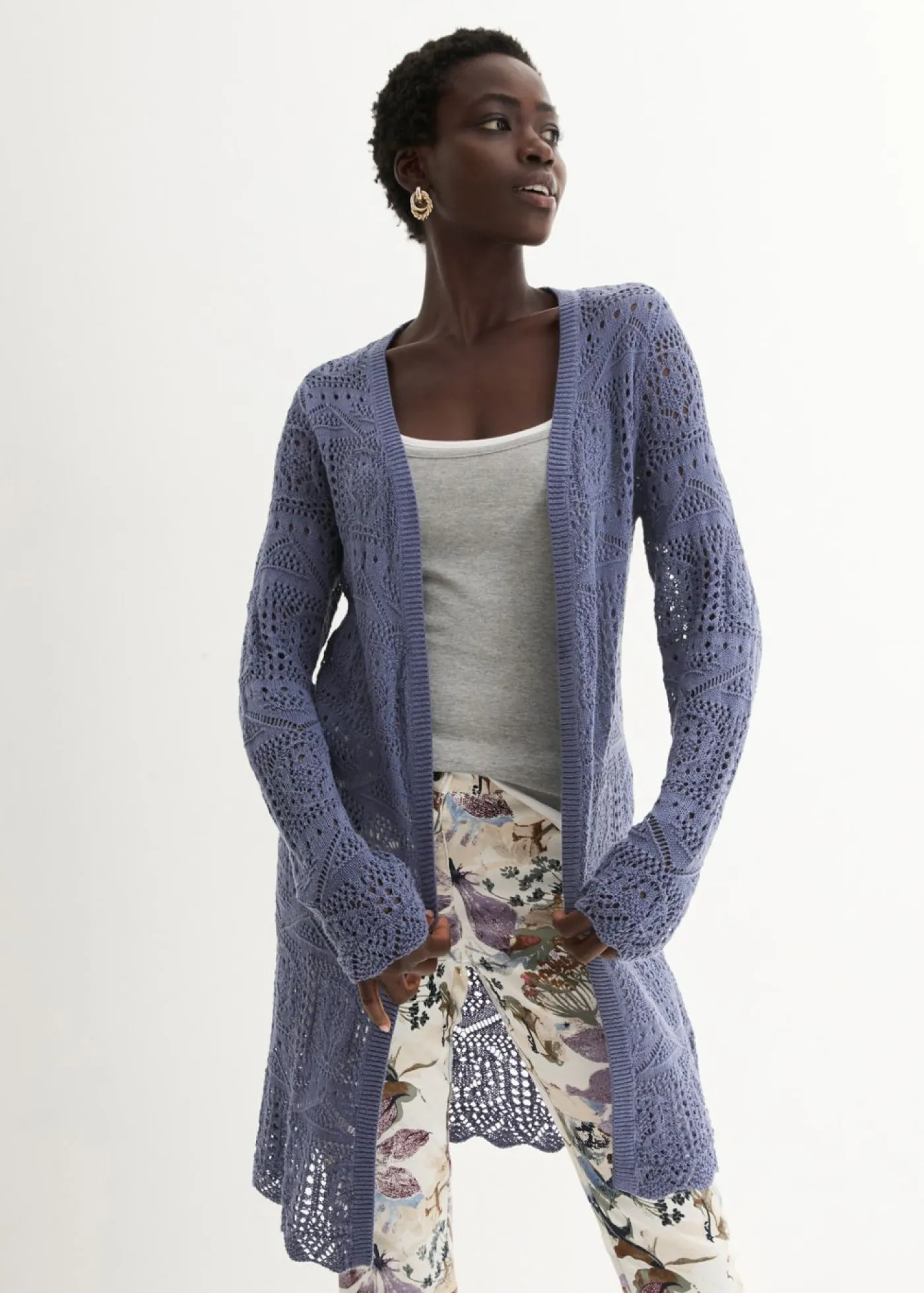 Hot Chaqueta de punto larga Mujer Jerséis|Ropa De Punto
