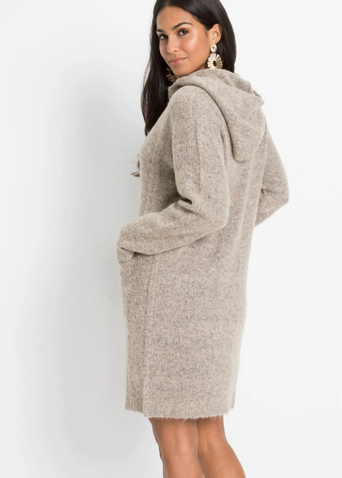 Outlet Chaqueta de punto larga Mujer Jerséis|Ropa De Punto