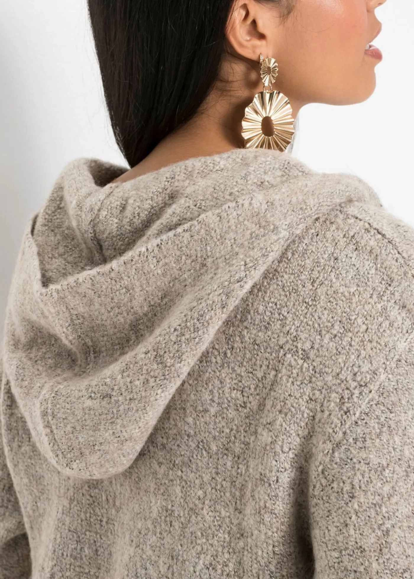 Outlet Chaqueta de punto larga Mujer Jerséis|Ropa De Punto