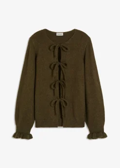 Sale Chaqueta de punto oversize de suave mezcla de lana Mujer Jerséis|Ropa De Punto