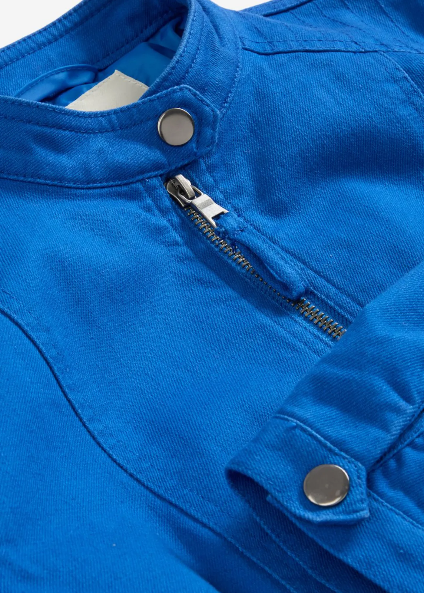 Clearance Chaqueta de sarga de algodón con insertos elásticos en los laterales Mujer Chaquetas Y Abrigos