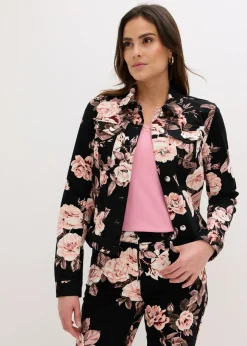 Clearance Chaqueta de sarga de algodón Mujer Chaquetas Y Abrigos|Novedades
