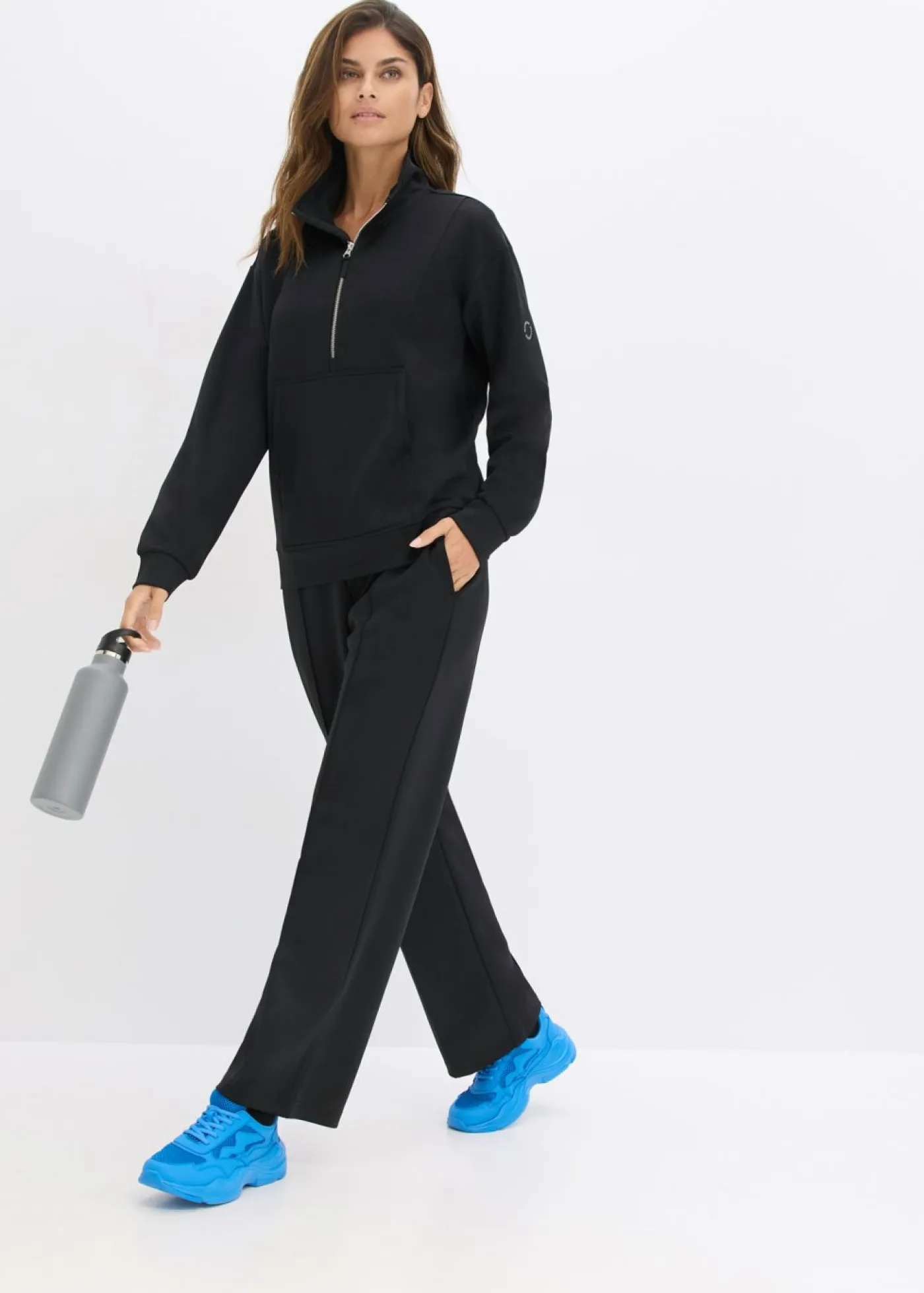 Hot Chaqueta deportiva con cuello alto Mujer Ropa Deportiva|Chaquetas Y Abrigos