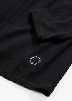 Outlet Chaqueta deportiva térmica con media cremallera y material de secado rápido Mujer Ropa Térmica|Ropa Deportiva