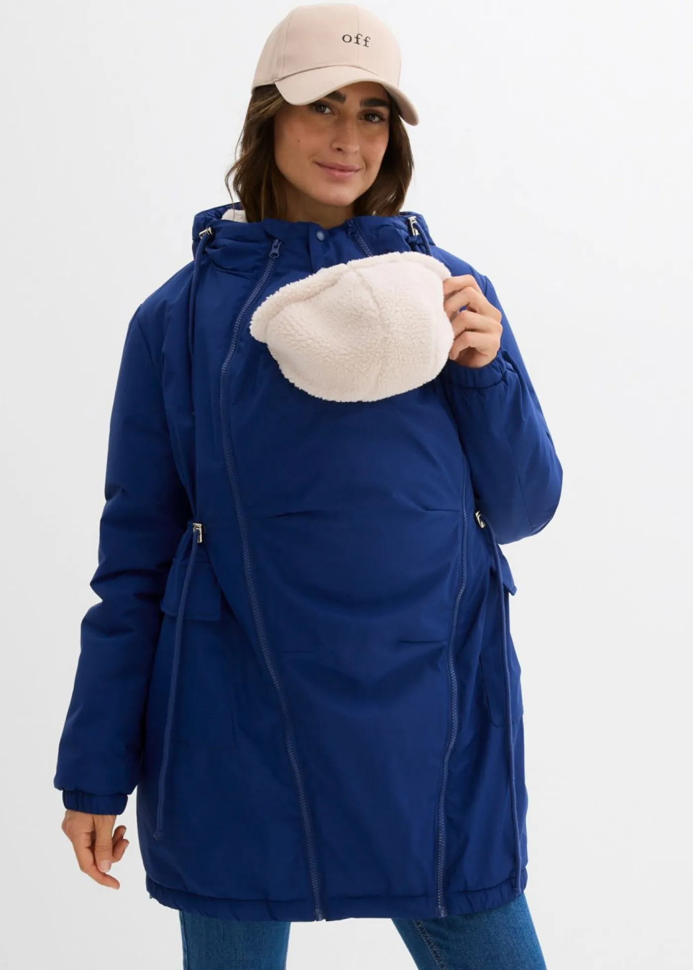 New Chaqueta forrada para durante y después del embarazo Mujer Premamá