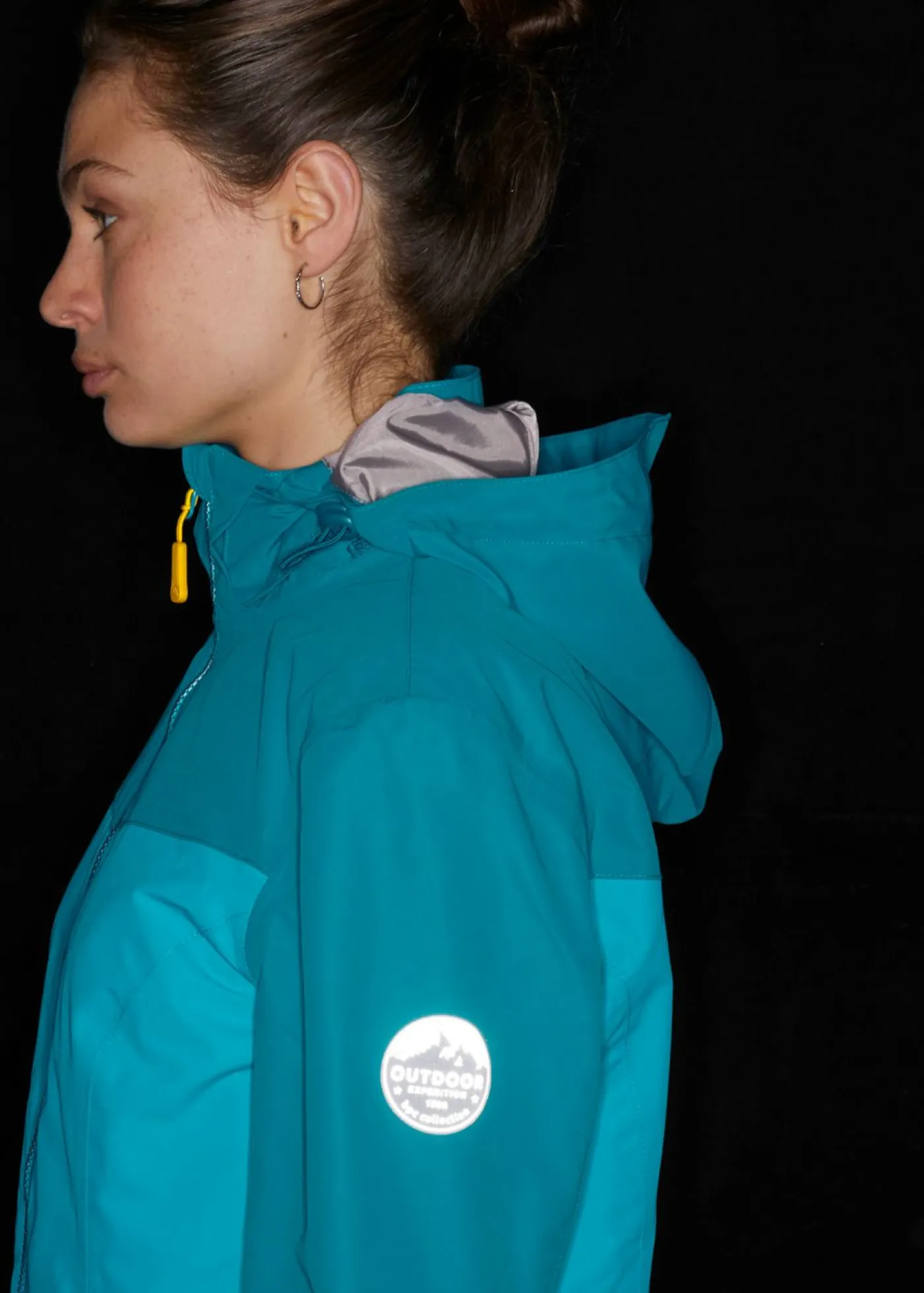 Clearance Chaqueta funcional impermeable con capucha Mujer Ropa Para El Aire Libre|Ropa Deportiva