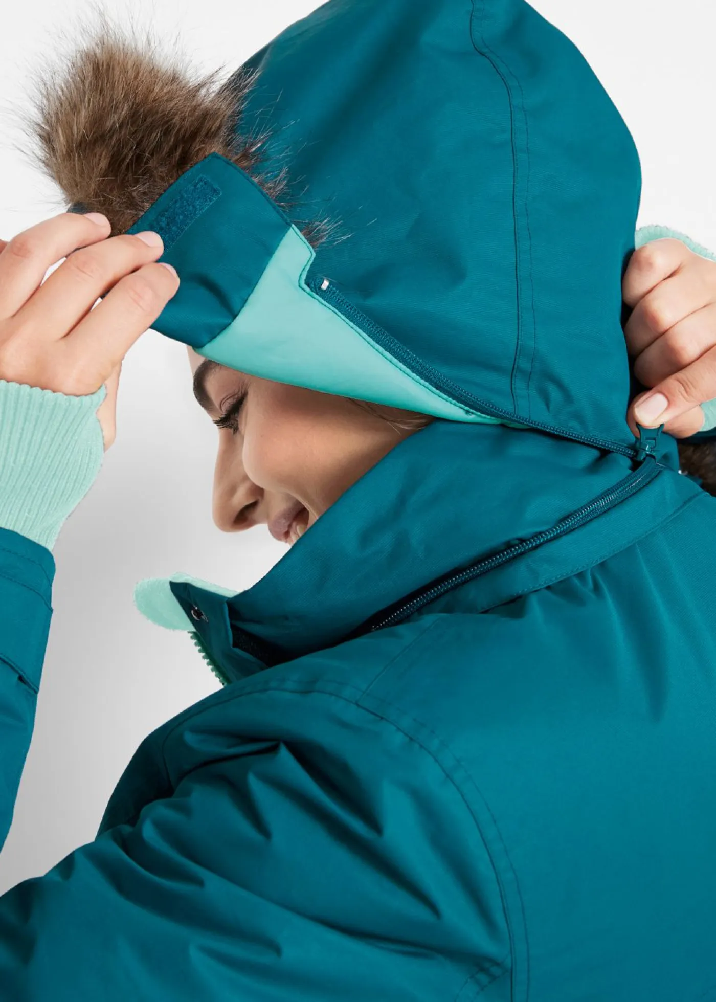 Discount Chaqueta funcional impermeable Mujer Chaquetas Y Abrigos