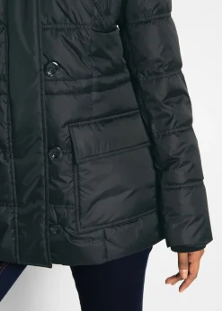 Discount Chaqueta guateada con capucha Mujer Chaquetas Y Abrigos