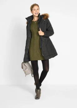 Online Chaqueta guateada con capucha Mujer Chaquetas Y Abrigos