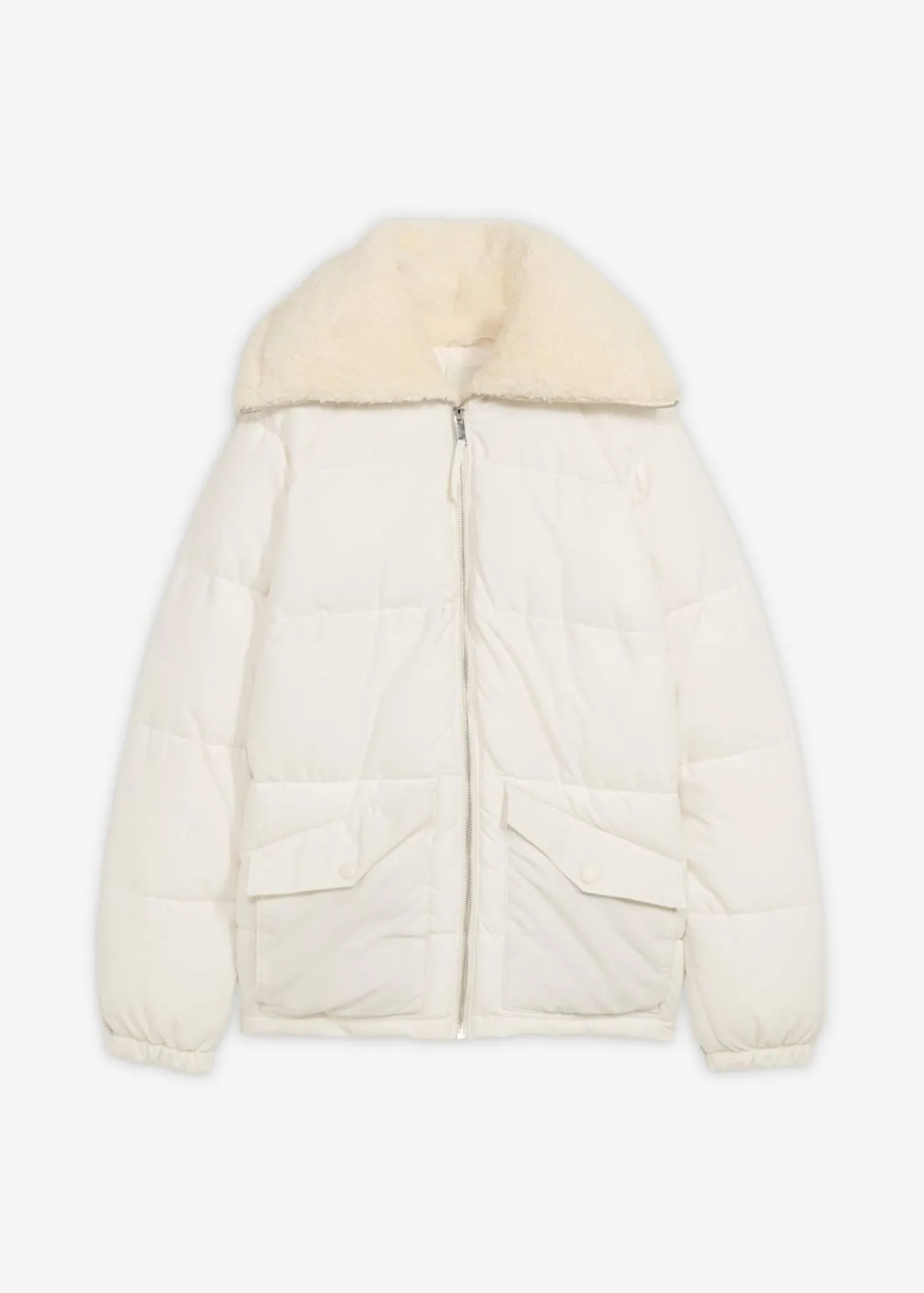Hot Chaqueta guateada con cuello de pelo Mujer Chaquetas Y Abrigos