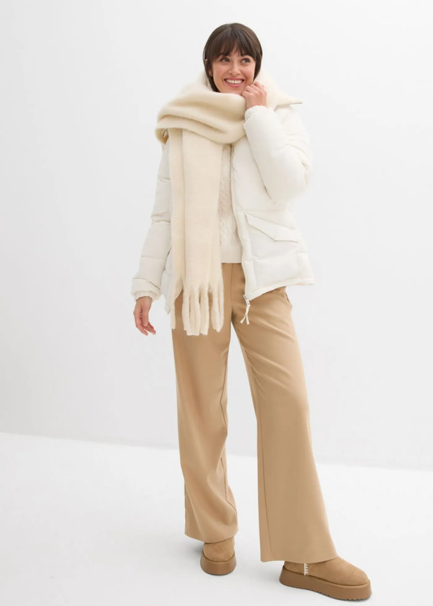 Hot Chaqueta guateada con cuello de pelo Mujer Chaquetas Y Abrigos