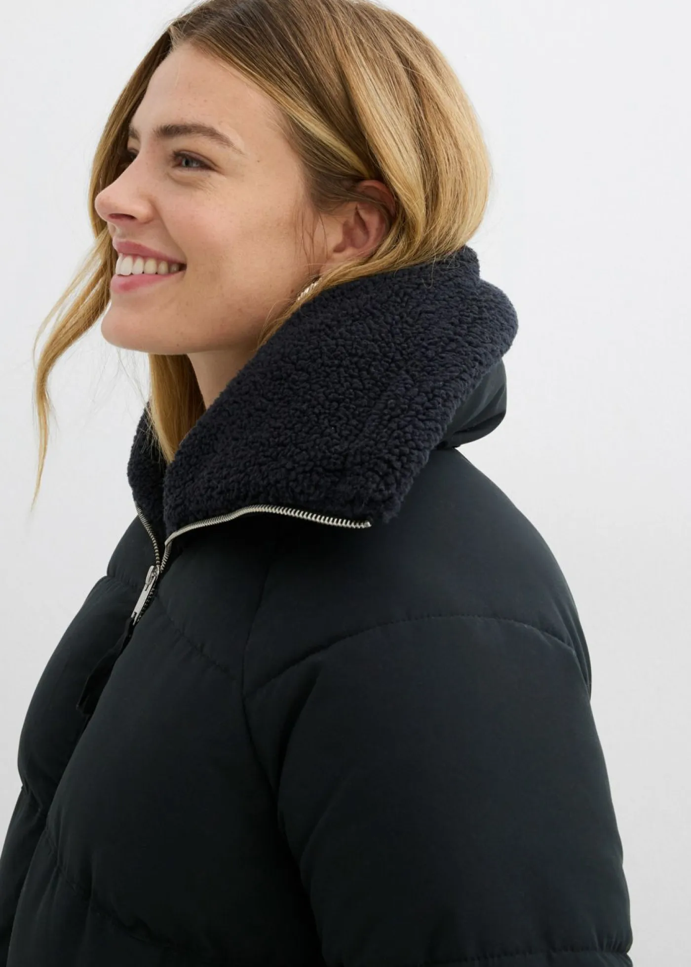 Best Chaqueta guateada con cuello de pelo Mujer Chaquetas Y Abrigos