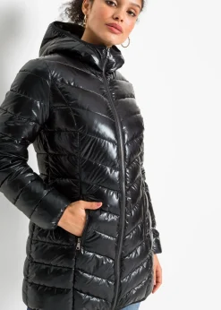 Online Chaqueta guateada efecto metalizado Mujer Chaquetas Y Abrigos