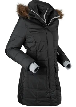 Hot Chaqueta guateada larga funcional con aspecto 2 en 1, impermeable Mujer Chaquetas Y Abrigos