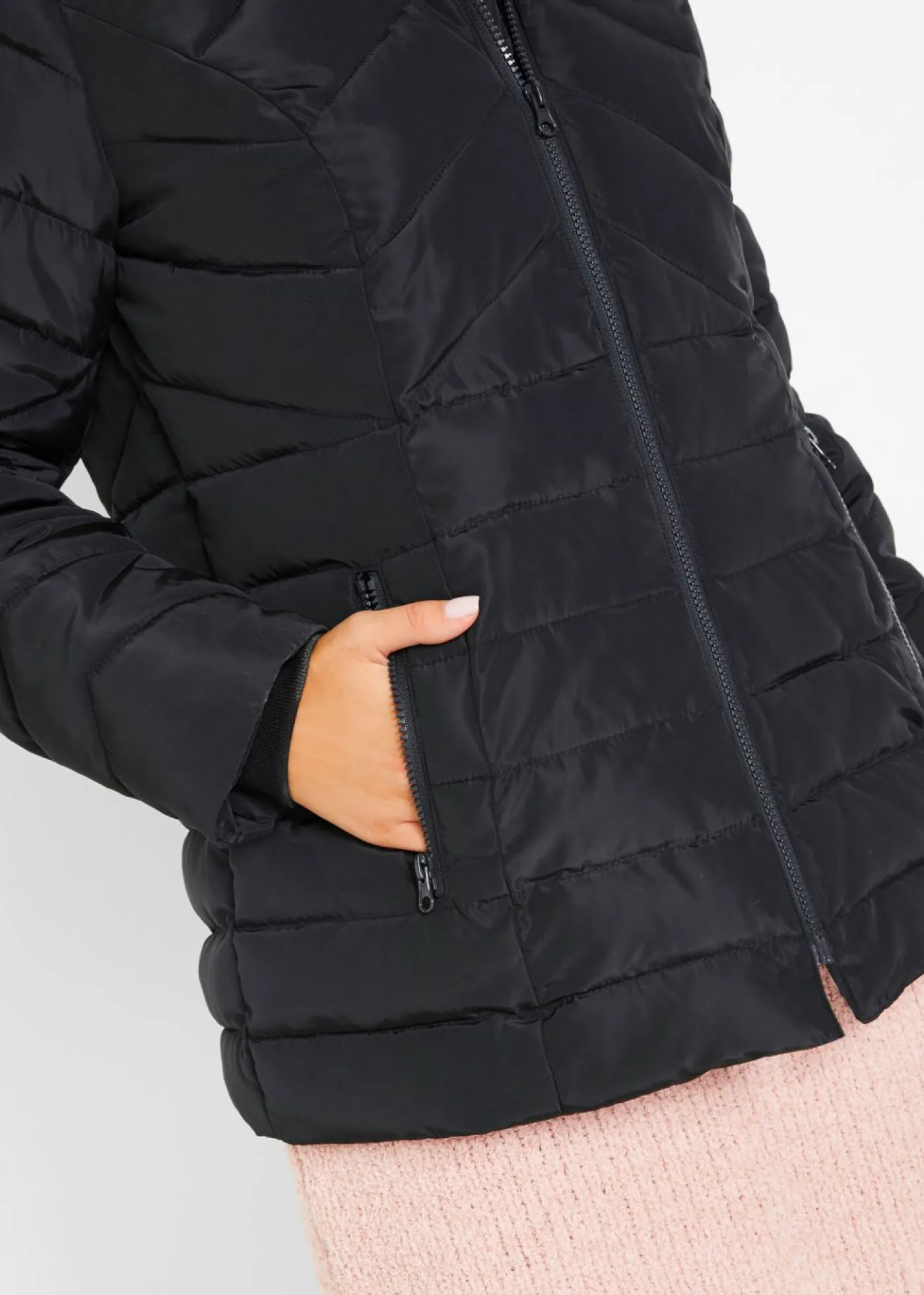 Best Chaqueta guateada ligera con capucha desmontable Mujer Chaquetas Y Abrigos