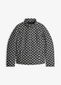 Chaqueta guateada reversible con estampado Mujer Chaquetas Y Abrigos|Novedades