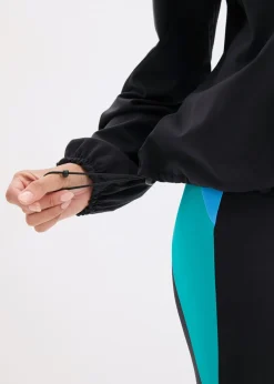 New Chaqueta holgada de chándal de algodón resistente Mujer Ropa Deportiva|Chaquetas Y Abrigos