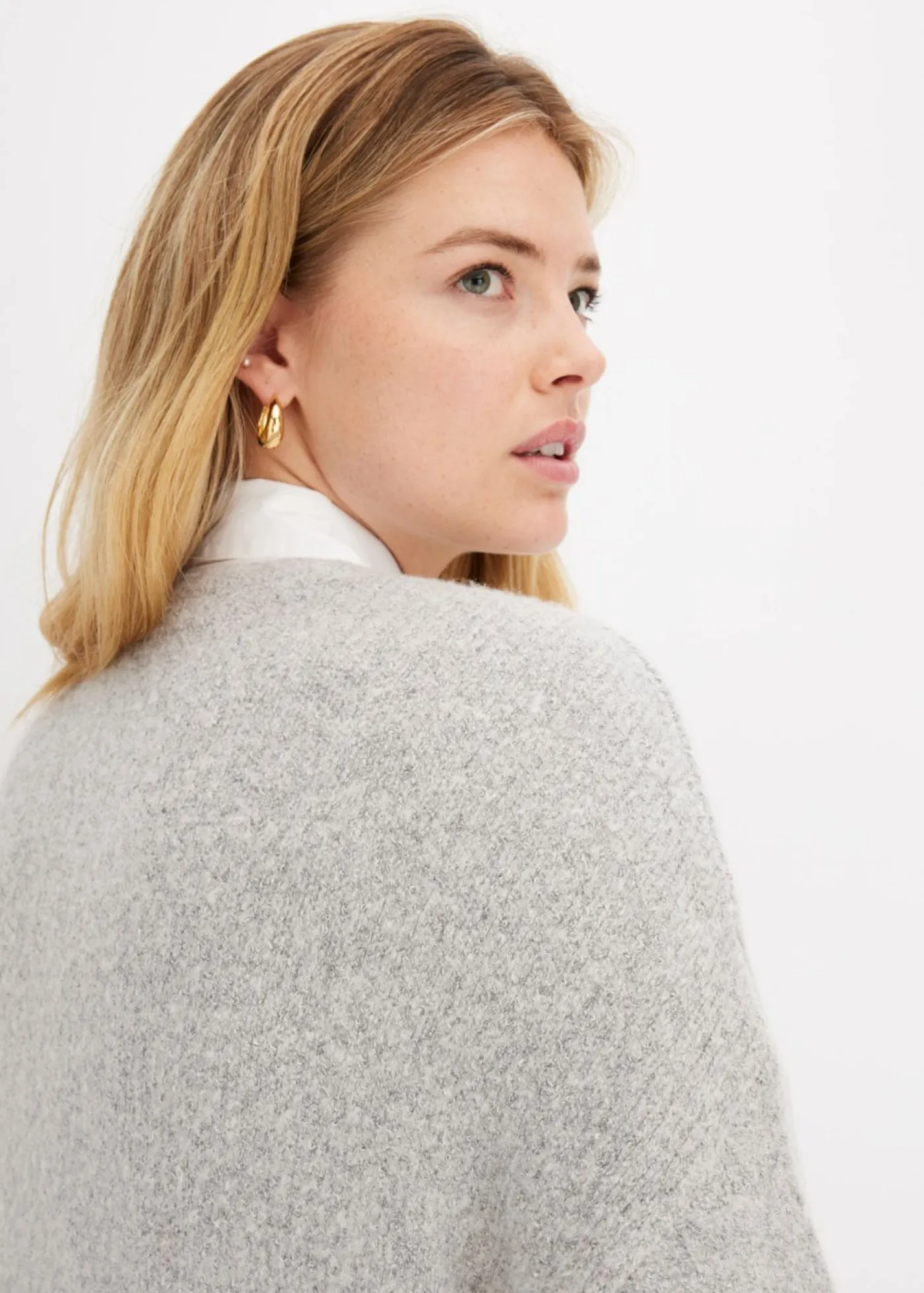 Hot Chaqueta holgada de punto Mujer Jerséis|Ropa De Punto