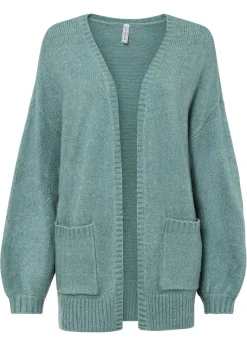 Online Chaqueta holgada de punto Mujer Jerséis|Ropa De Punto