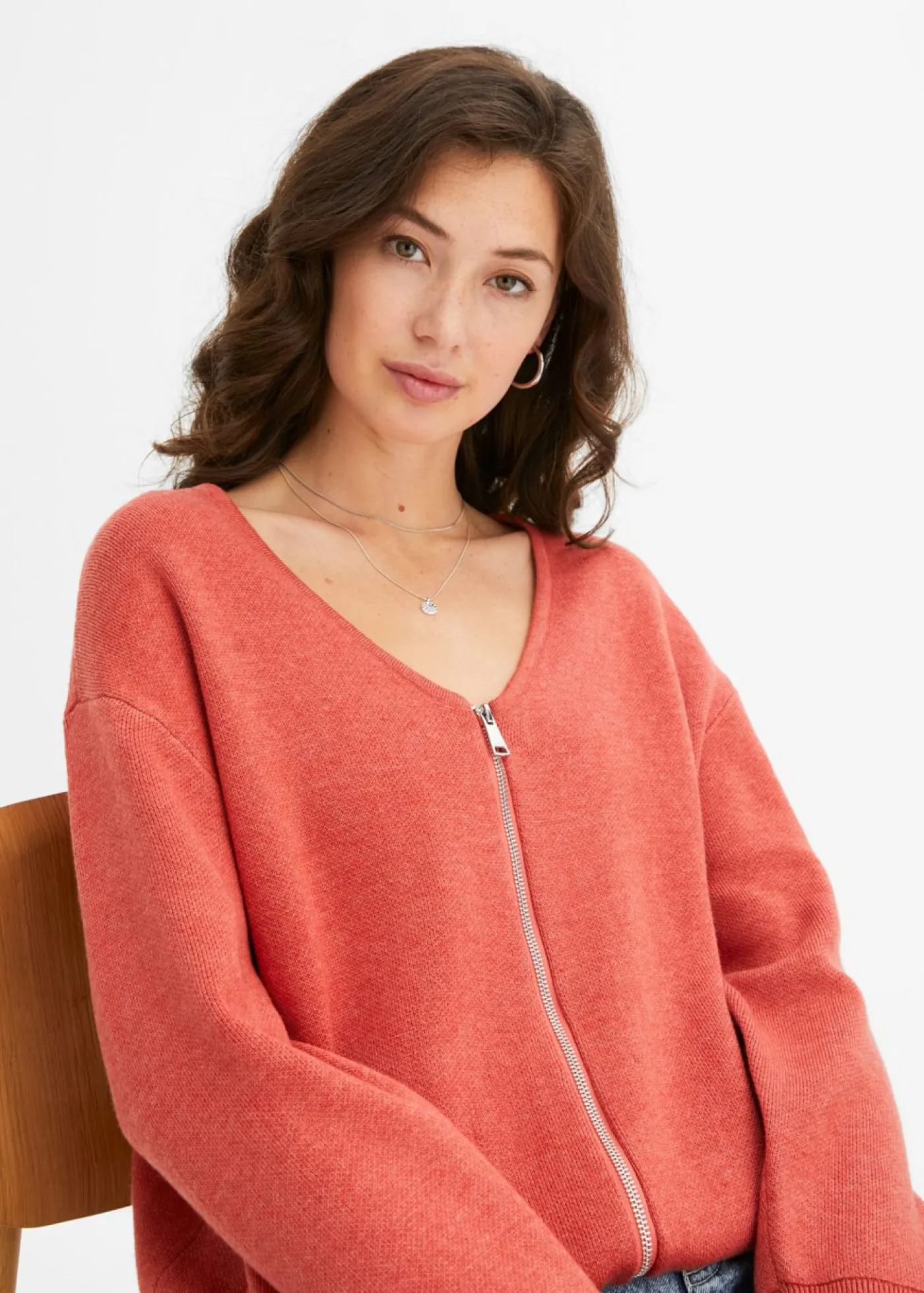 Best Chaqueta holgada de punto Mujer Jerséis|Ropa De Punto