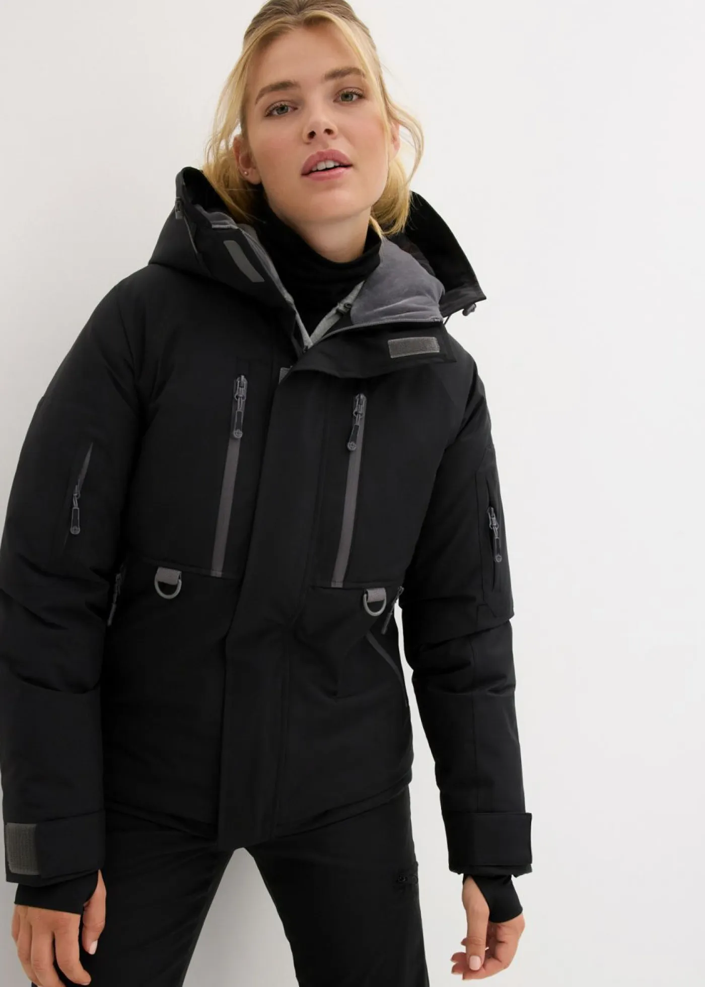 Discount Chaqueta impermeable de esquí con protector antinieve Mujer Ropa Para El Aire Libre|Ropa Deportiva