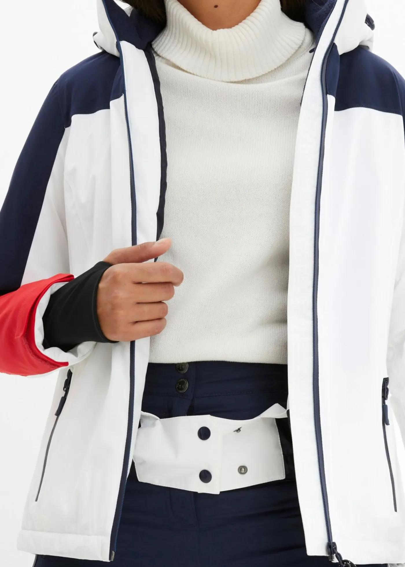 Sale Chaqueta impermeable de esquí con aberturas de ventilación Mujer Ropa Para El Aire Libre|Ropa Deportiva