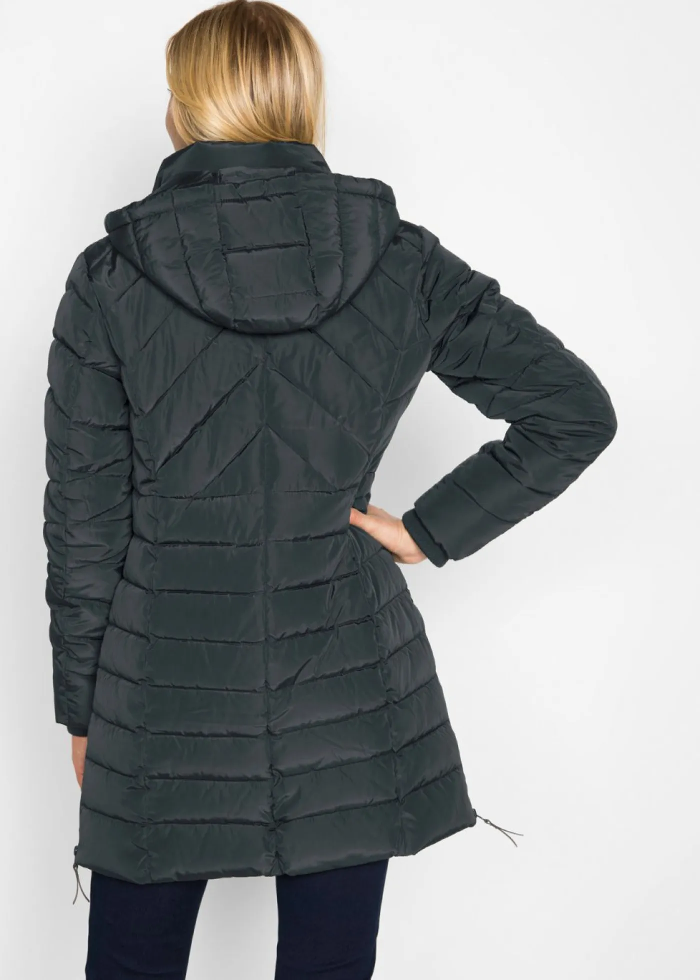 Chaqueta larga acolchada con relleno Mujer Chaquetas Y Abrigos