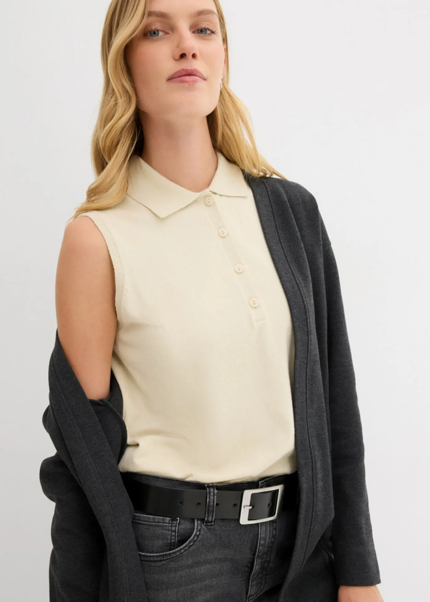 Online Chaqueta larga de chándal en suave mezcla de algodón Mujer Ropa Cómoda