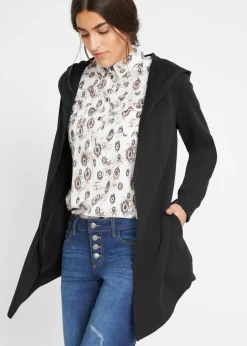 New Chaqueta larga de chándal de algodón suave Mujer Ropa Cómoda