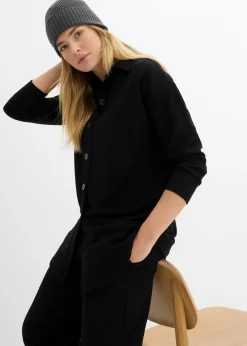 Best Chaqueta larga de chándal con bolsillos Mujer Ropa Cómoda