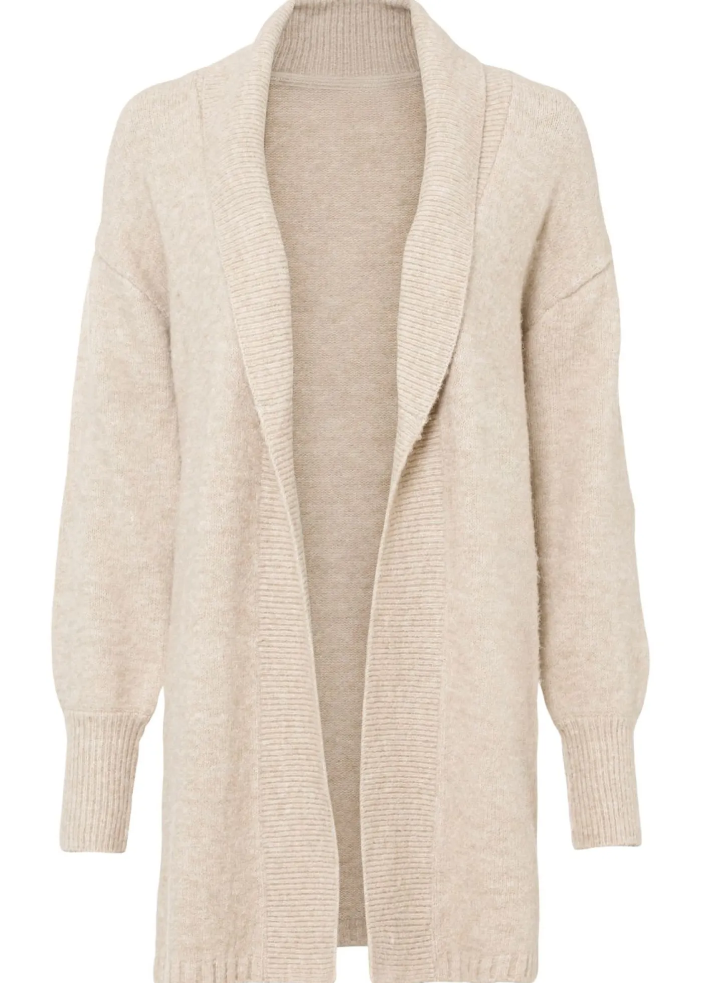 Hot Chaqueta larga de punto Mujer Básicos|Jerséis