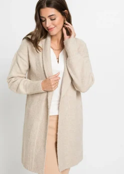 Hot Chaqueta larga de punto Mujer Básicos|Jerséis