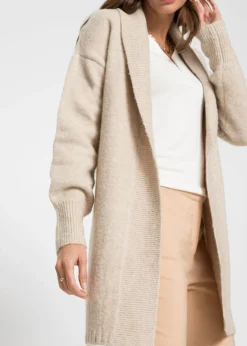 Hot Chaqueta larga de punto Mujer Básicos|Jerséis