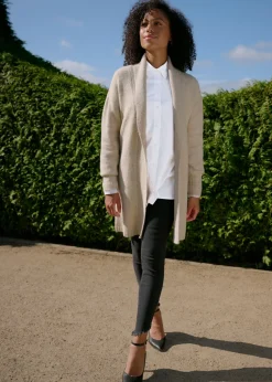 Hot Chaqueta larga de punto Mujer Básicos|Jerséis