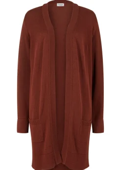 Outlet Chaqueta larga de punto Mujer Básicos|Jerséis