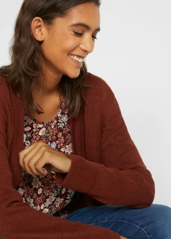 Outlet Chaqueta larga de punto Mujer Básicos|Jerséis
