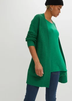 Best Chaqueta larga de punto Mujer Jerséis|Ropa De Punto