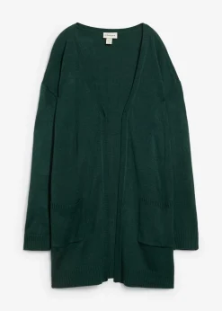 New Chaqueta larga de punto Mujer Básicos|Jerséis