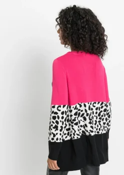 Discount Chaqueta larga de punto de canalé Mujer Jerséis|Ropa De Punto