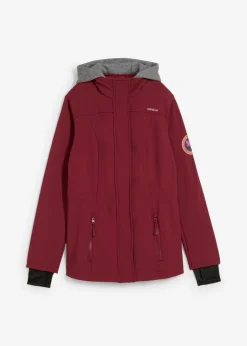 New Chaqueta larga de softshell, repelente al agua, aspecto 2 en 1 Mujer Chaquetas Y Abrigos