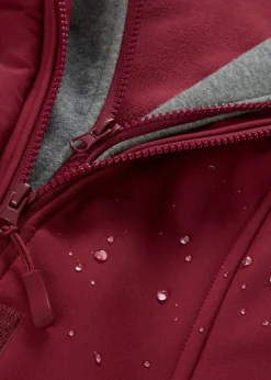 New Chaqueta larga de softshell, repelente al agua, aspecto 2 en 1 Mujer Chaquetas Y Abrigos
